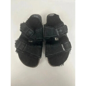 Birkenstock Arizona Shearling Sandals size 36.5